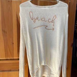 Beach boutique sweater